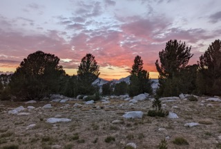 Evelyn Lake Backpacking 2022
