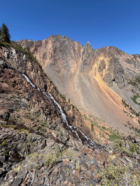 Lundy Canyon Headwall Falls