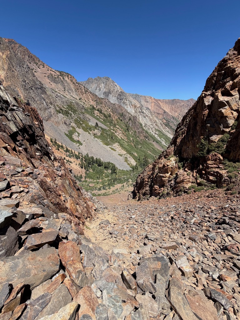 Lundy Canyon Headwall