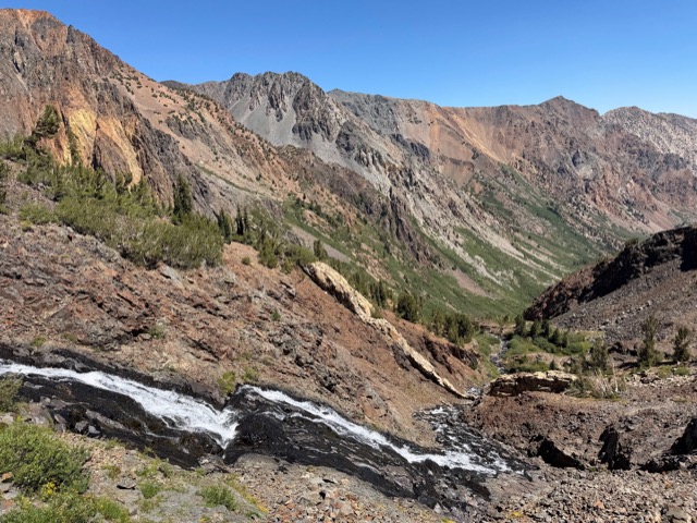Lundy Canyon Headwall Falls
