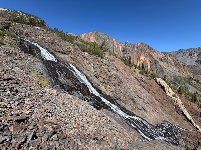 Lundy Canyon Headwall Falls