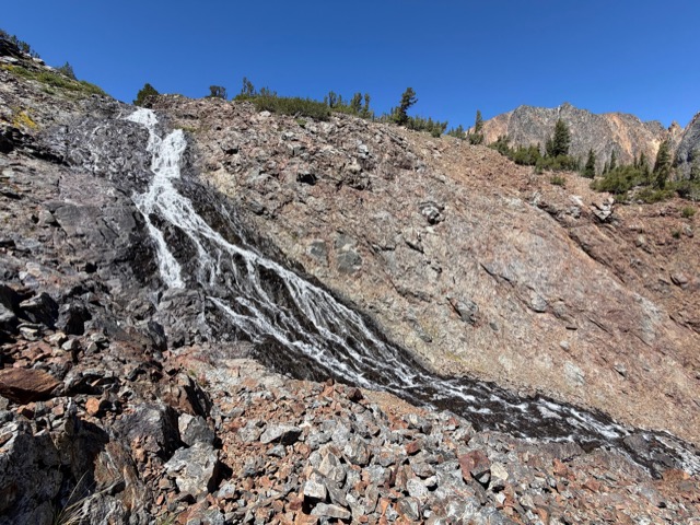 Lundy Canyon Headwall Falls