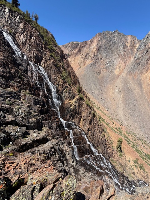Lundy Canyon Headwall Falls