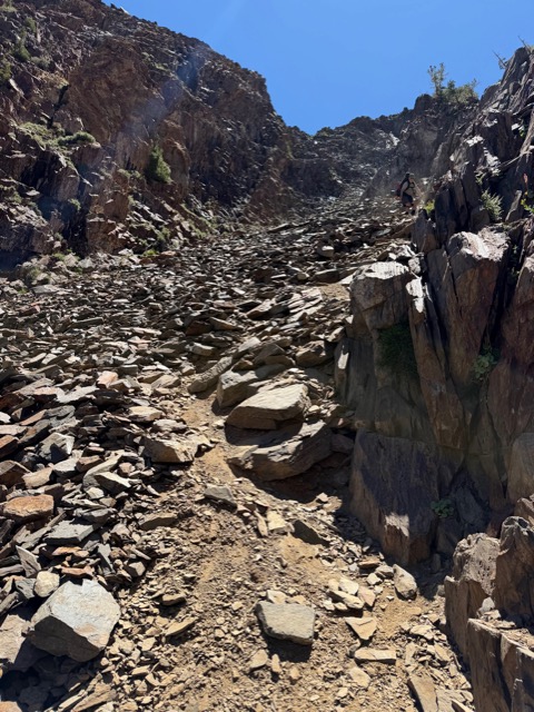Lundy Canyon Headwall
